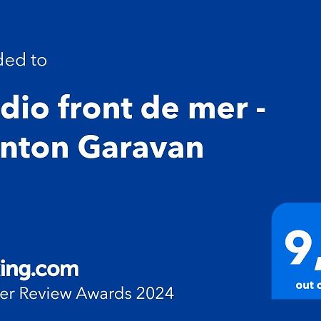 Studio Front De Mer - Menton Garavan 외부 사진