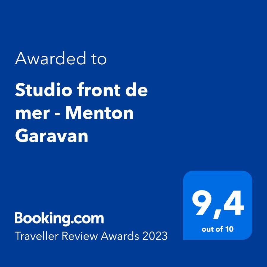 Studio Front De Mer - Menton Garavan 외부 사진