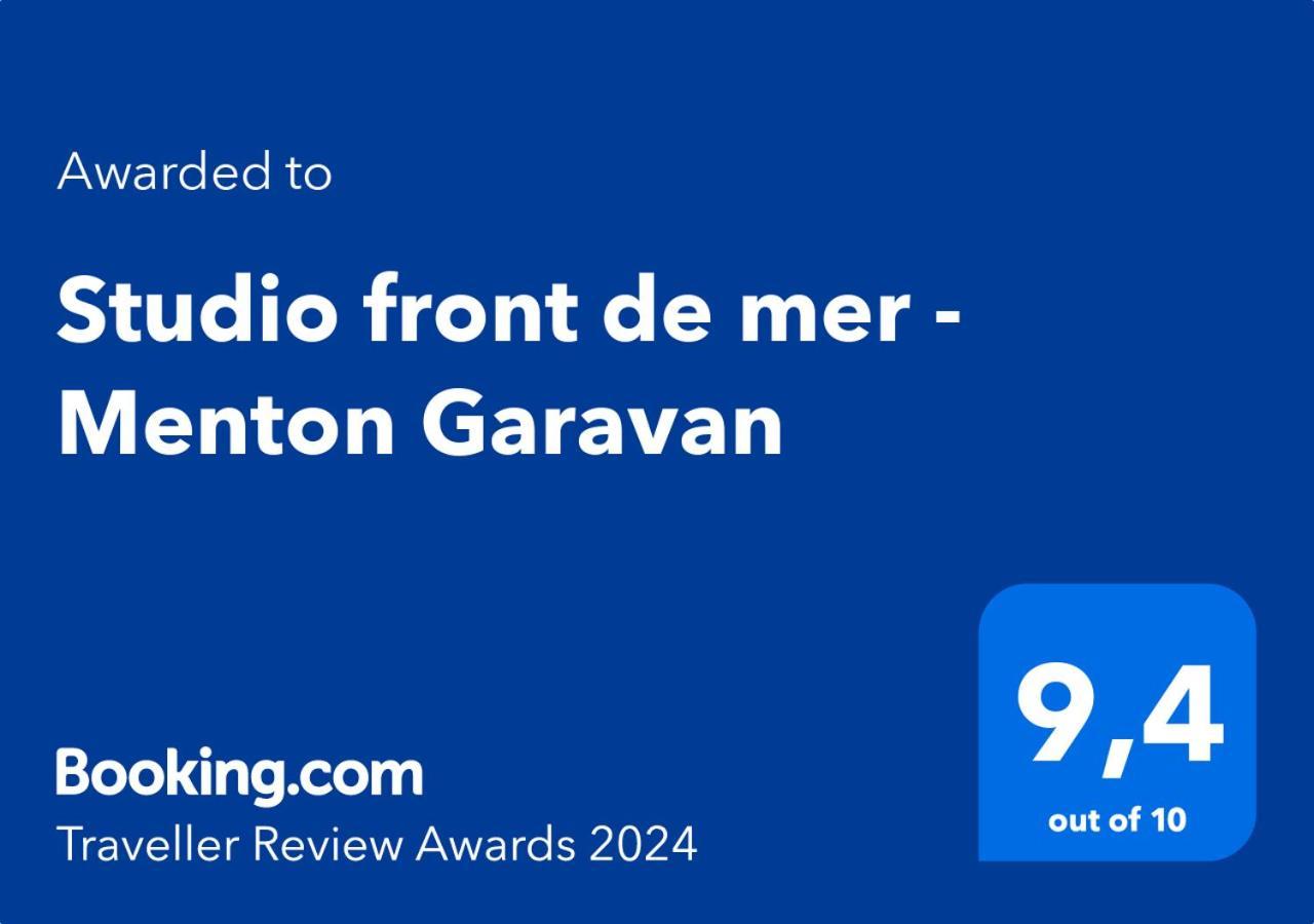 Studio Front De Mer - Menton Garavan 외부 사진