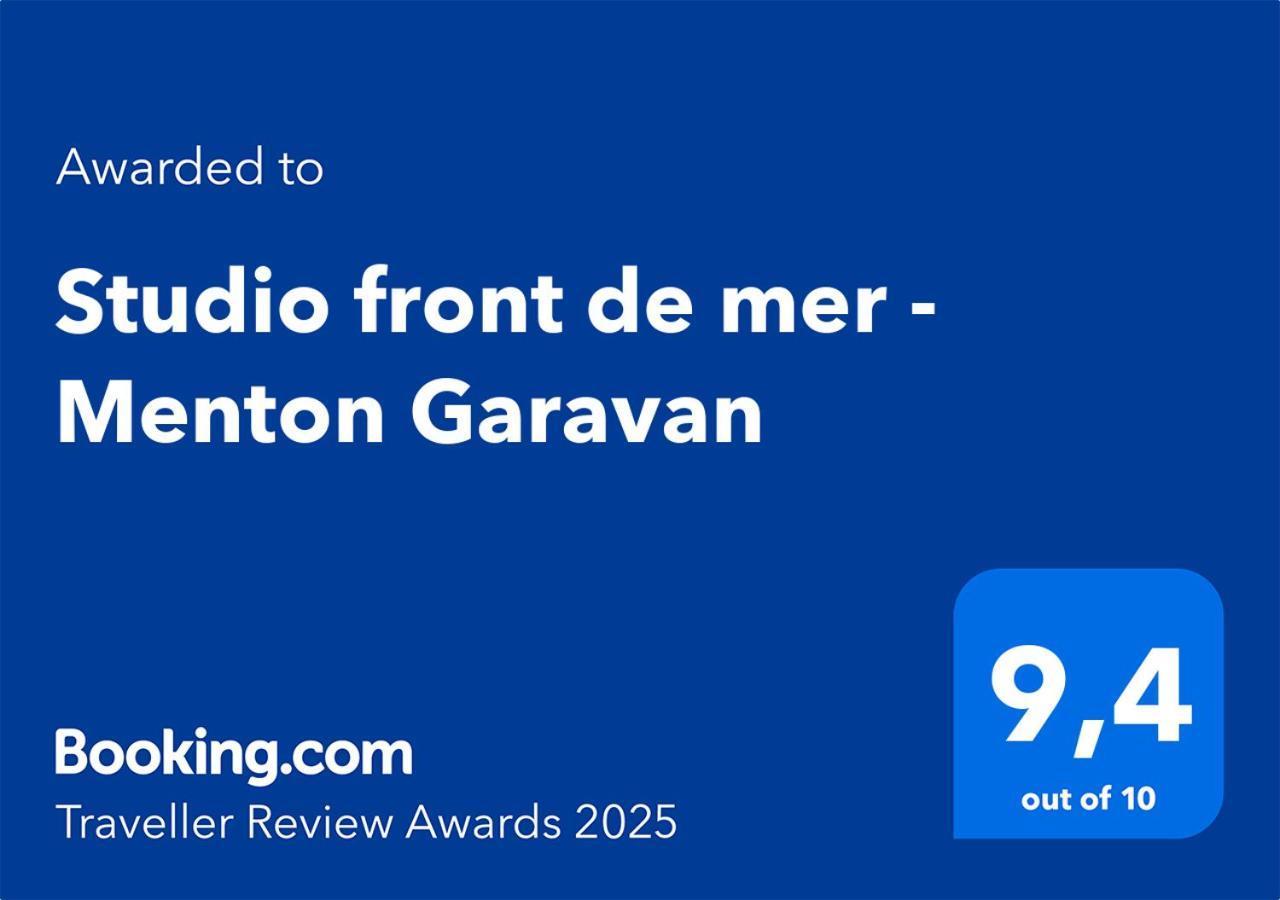 Studio Front De Mer - Menton Garavan 외부 사진